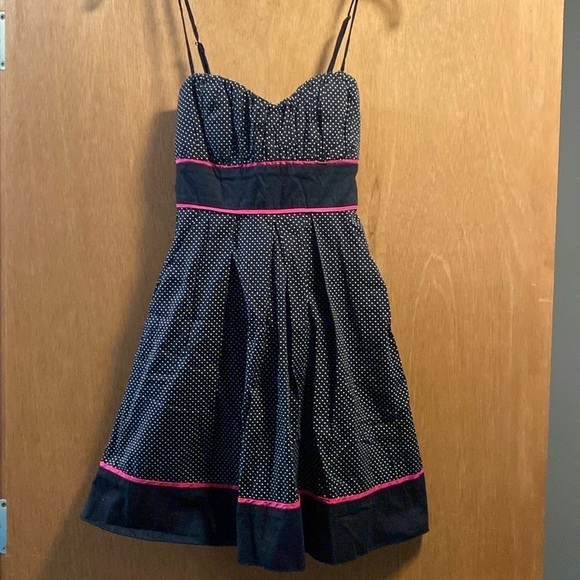 Speechless black polka dot dress Size 3 - Picture 1 of 6